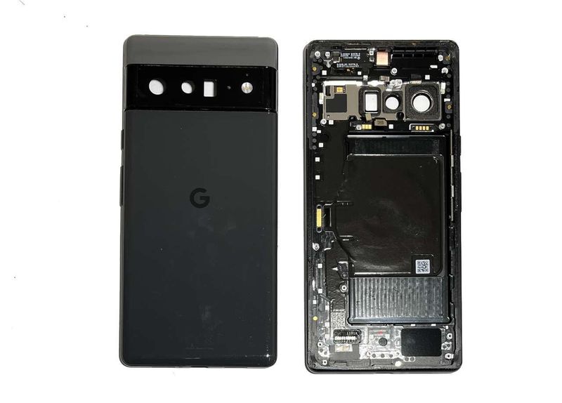 Carcasa Trasera Tapa Batería Google Pixel6 PRO Negro SWAP (Desmontaje)