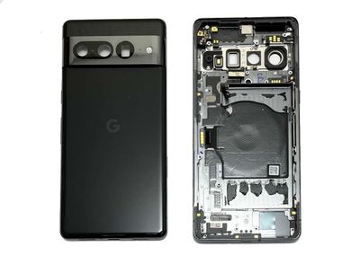 Carcasa Trasera Tapa Batería Google Pixel7 PRO Negro SWAP (Desmontaje)