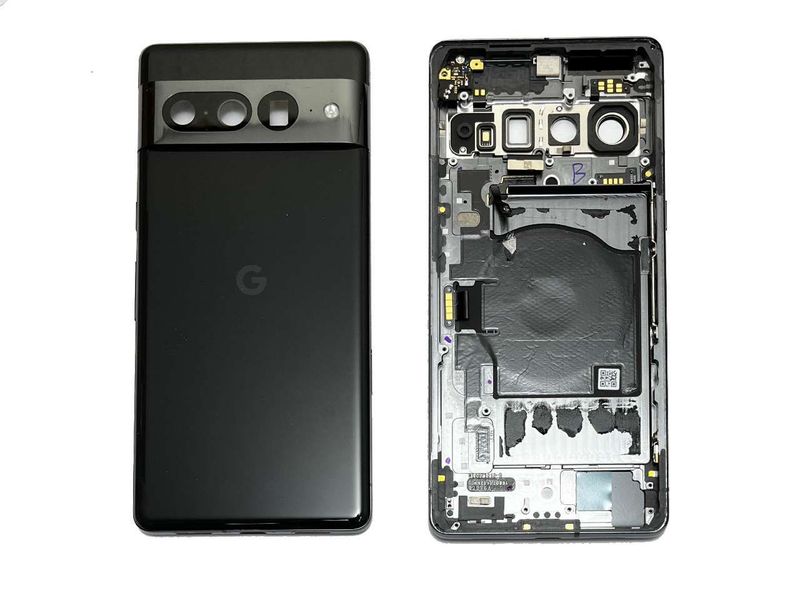 Carcasa Trasera Tapa Batería Google Pixel7 PRO Negro SWAP (Desmontaje)