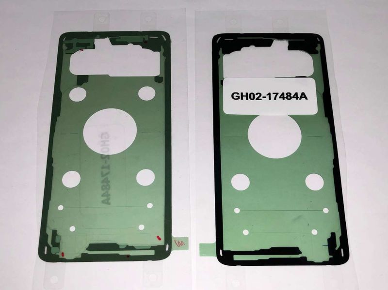 Pegatina Doble Cara Adhesivo Tapa Batería Samsung Galaxy S10 SM-G973F