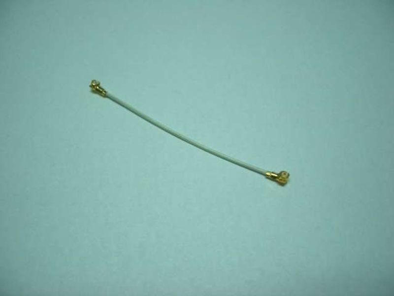 Cable Antena Coaxial Samsung G900F Galaxy S5 Blanco 38,5mm