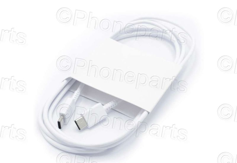 Cable de Datos Original Samsung TipoC a TipoC 3A 1.8m EP-DW767JWE 25W Blanco