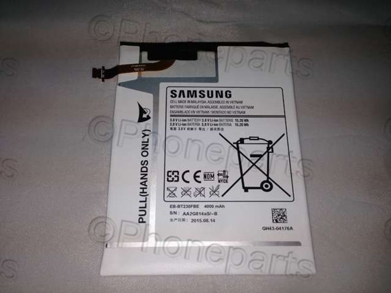 Batería Original EB-BT230FBE 4000mAh Samsung SM-T230 Galaxy Tab 4 7.0, SM-T235 G