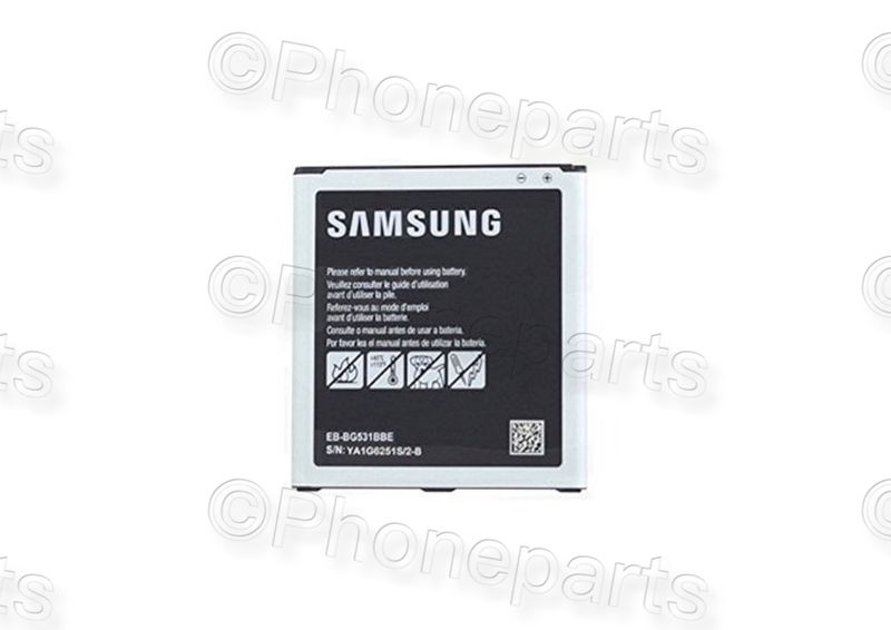 Batería Original Samsung Galaxy J3 2016 J320F Galaxy J5 J500F G530 G530 Grand Prime EB-BG531BBE 2600mAh GH43-04372A GH43-04370A