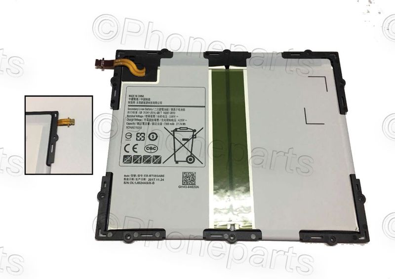 Batería Compatible Samsung Galaxy TabA 2016 10,1 T580, T585 (EB-BT585ABE 7300mAh)
