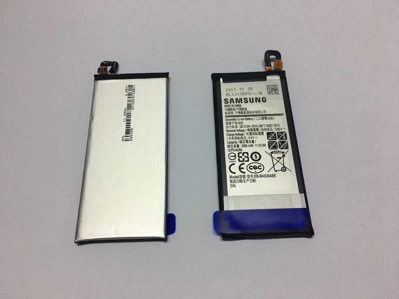 Batería Original Samsung SM-A520F J5 2017 SM-J530F Galaxy A5 2017 300 mAh
