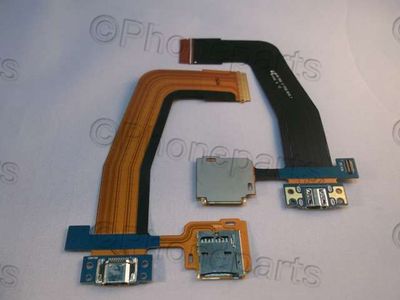 Flex Conector Carga Micro USB Samsung T800 T805 + Lector Tarjeta Memoria Galaxy