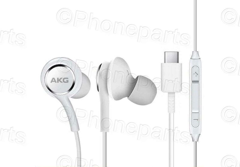 Auriculares con Cable TipoC Samsung Ear Headphones AKG IC100BB Blanco