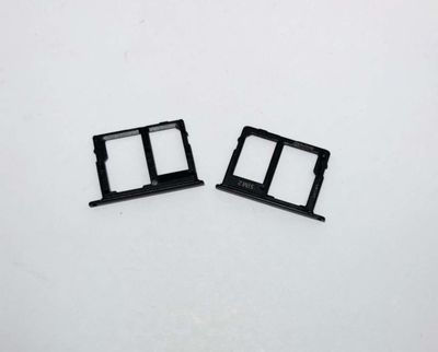 Bandeja Nano Sim + Tarjeta Memoria MicroSD Samsung Galaxy A6+ A605F Negro