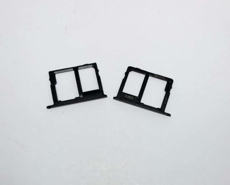 Bandeja Nano Sim + Tarjeta Memoria MicroSD Samsung Galaxy A6+ A605F Negro