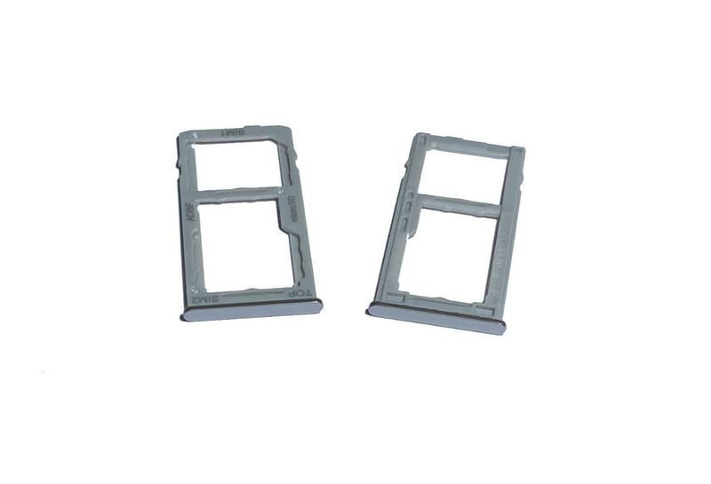 Bandeja Porta NanoSIM + MicroSD Samsung Galaxy A42 5G A426B Blanco Gris