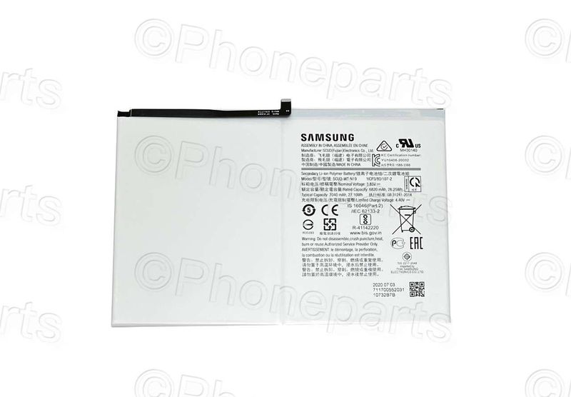 Batería Original Samsung Galaxy Tab A7 SM-T500, T505 7040mAh