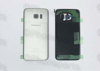 Tapa Batería Samsung G935F Galaxy S7 Edge Plata (original)