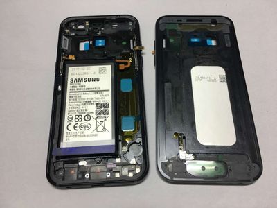 Carcasa Intermedia Chasis Samsung SM-A320F Galaxy A3 2017 Negro + Batería