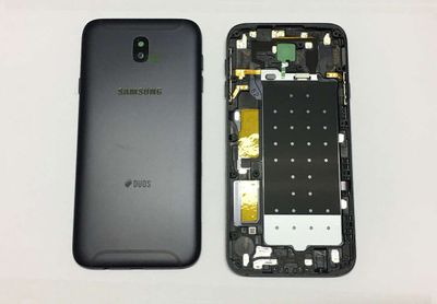 Carcasa Trasera Tapa Batería Samsung Galaxy J7 2017 DUAL SM-J730 Negro