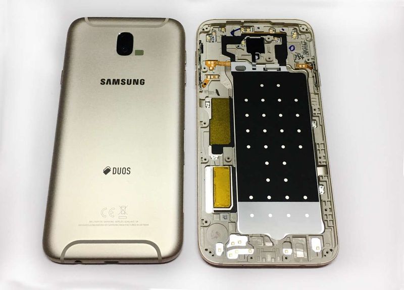 Carcasa Trasera Tapa Batería Samsung Galaxy J7 2017 DUAL SM-J730 Dorado