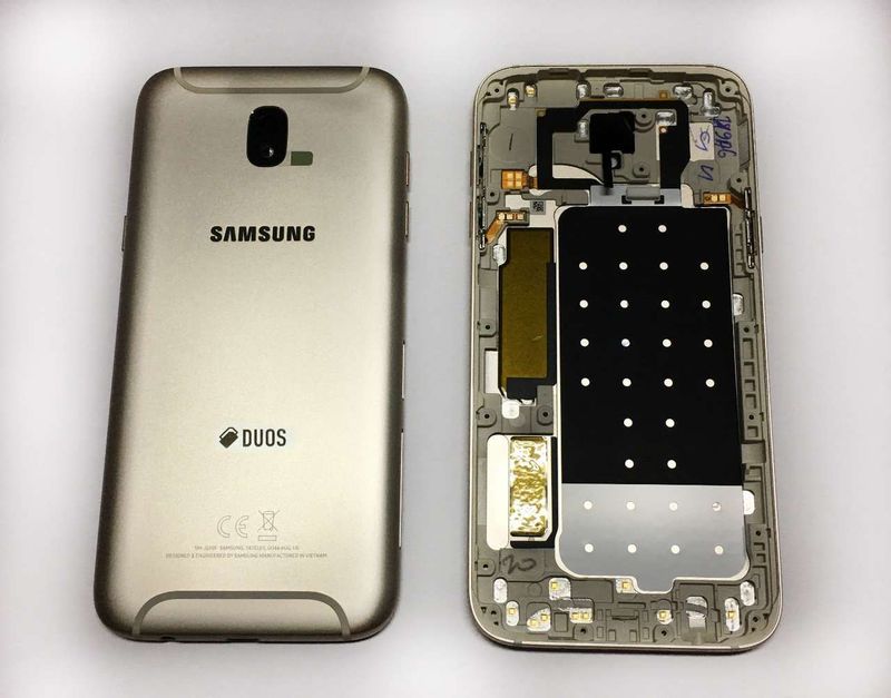 Carcasa Trasera Tapa Batería Samsung Galaxy J5 2017 DUAL SM-J530 Dorado