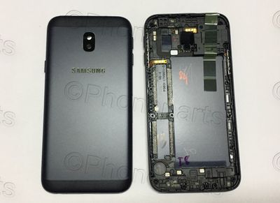 Carcasa Trasera Tapa Batería Samsung Galaxy J3 2017 SS SM-J330 Negro