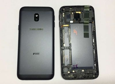 Carcasa Trasera Tapa Batería Samsung Galaxy J3 2017 DUAL SM-J330 Negro