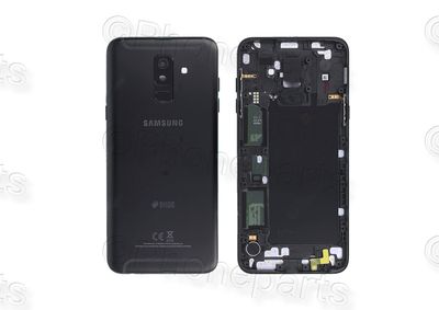 Carcasa Trasera Tapa Batería Original Samsung Galaxy A6+ Plus 2018 SM-A605 Negro