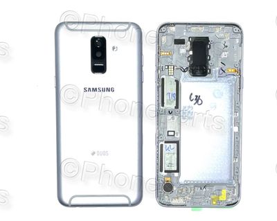 Carcasa Trasera Tapa Batería Original Samsung Galaxy A6+ Plus 2018 SM-A605 Gris