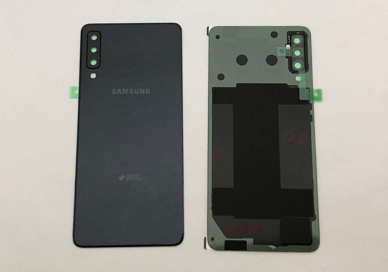 Tapa Batería Original Samsung Galaxy A7 2018 A750 Negro