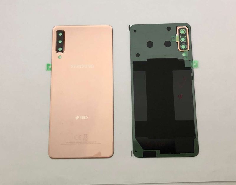 Tapa Batería Original Samsung Galaxy A7 2018 A750 Dorado