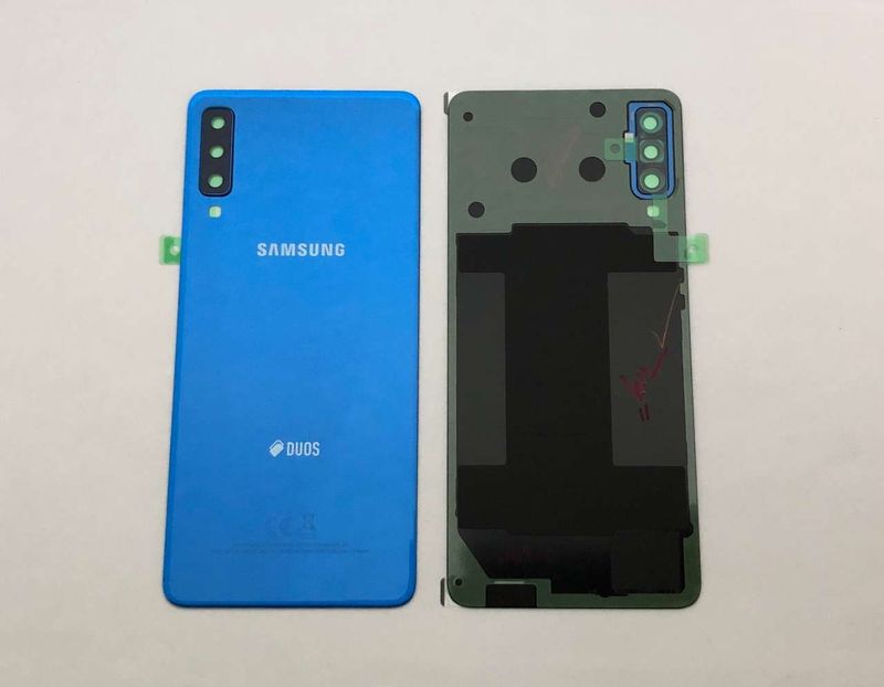 Tapa Batería Original Samsung Galaxy A7 2018 A750 Azul