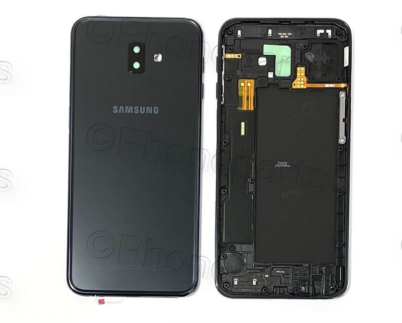 Carcasa Trasera Tapa Batería Samsung Galaxy J6 Plus J610 Negro