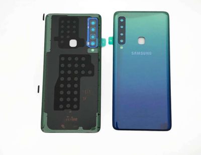 Tapa Batería Original Samsung Galaxy A9 2018 A920F/DS Azul Limonada