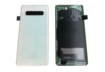 Tapa Batería Original Samsung Galaxy S10 SM-G973F Blanco