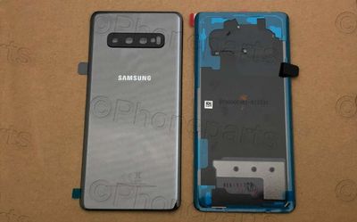 Tapa Batería Original Samsung Galaxy S10+ PLUS SM-G975F Negro Prisma