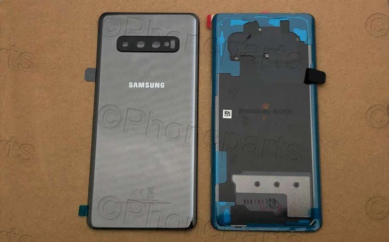 Tapa Batería Original Samsung Galaxy S10+ PLUS SM-G975F Negro Prisma