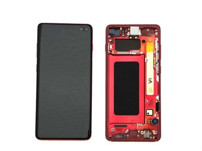 Pantalla Completa Samsung Galaxy S10 PLUS S10+ SM-G975F Rojo