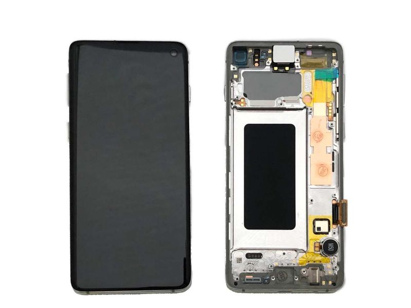 Pantalla Completa Samsung Galaxy S10 SM-G973F Plata