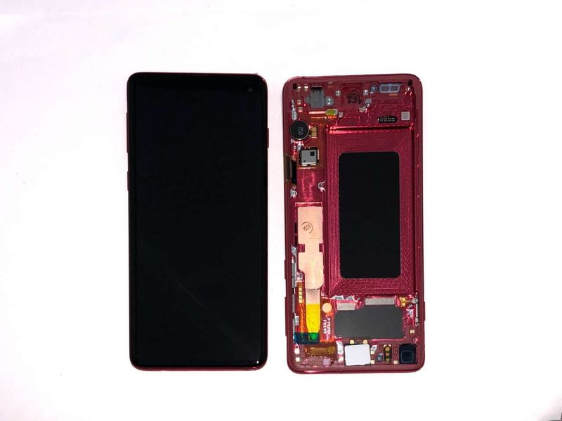 Pantalla Completa Samsung Galaxy S10 SM-G973F Rojo