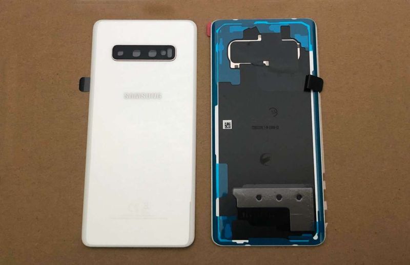 Tapa Batería Original Samsung Galaxy S10+ PLUS SM-G975F Blanco Cerámico