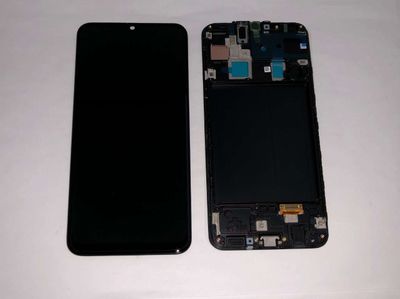 Pantalla Completa Samsung A30 SM-A305F Negra con Marco