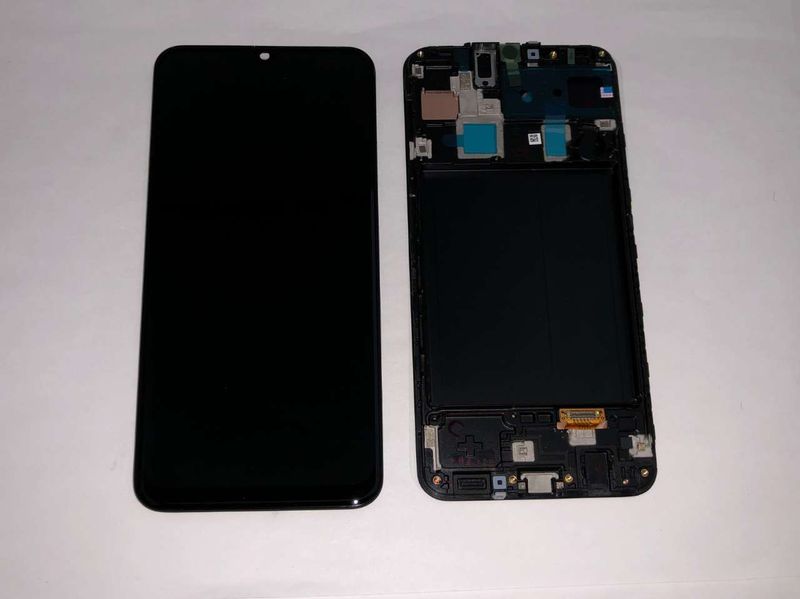 Pantalla Completa Samsung A30 SM-A305F Negra con Marco