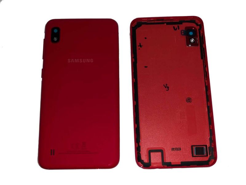 Carcasa Trasera Tapa Batería Original Samsung Galaxy A10 SM-A105F Rojo