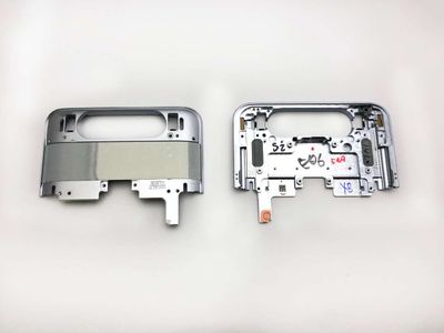 Carcasa Intermedia Chasis Superior Samsung Galaxy A80 SM-A805F Blanco Plata