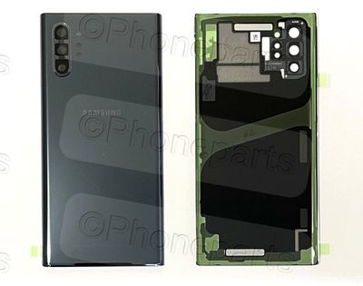 Tapa Batería Original Samsung Galaxy Note10 PLUS 4G SM-N975F, Note10 PLUS 5G N976B Negro (Aura Black)