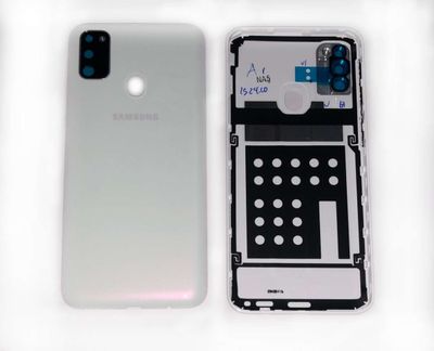 Carcasa Trasera Tapa Batería Original Samsung Galaxy M30s SM-M307FN Blanco