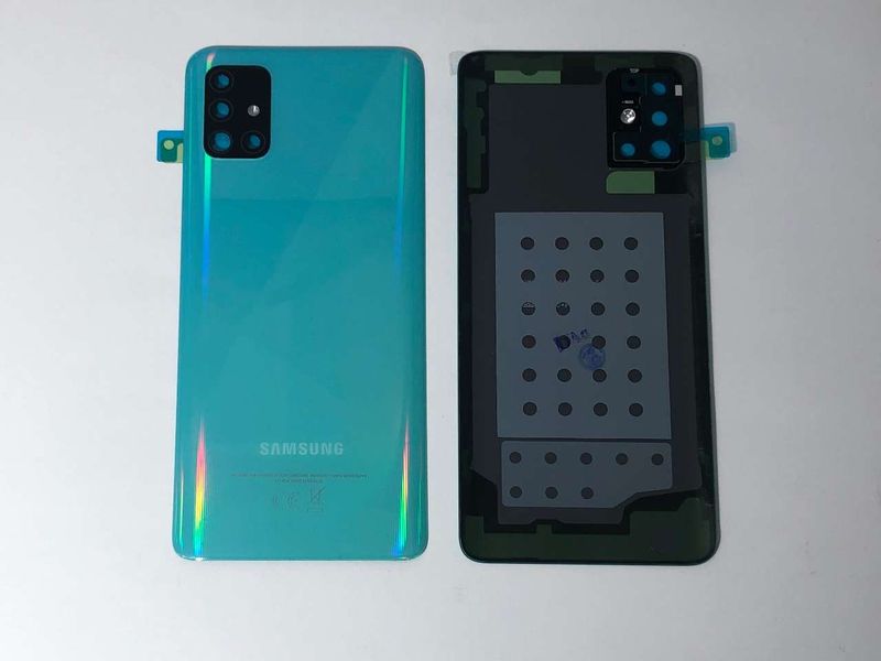 Tapa Batería Original Samsung Galaxy A51 SM-A515 Azul / Verde