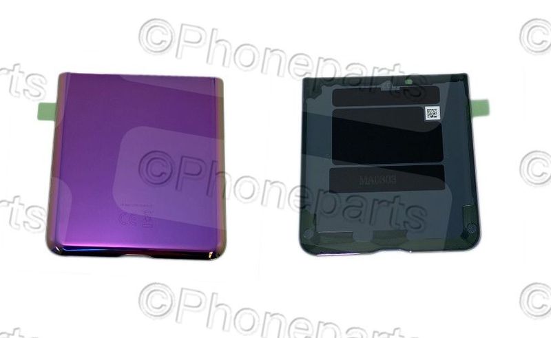 Tapa Batería Inferior Original Samsung F700F Galaxy Z Flip Lila