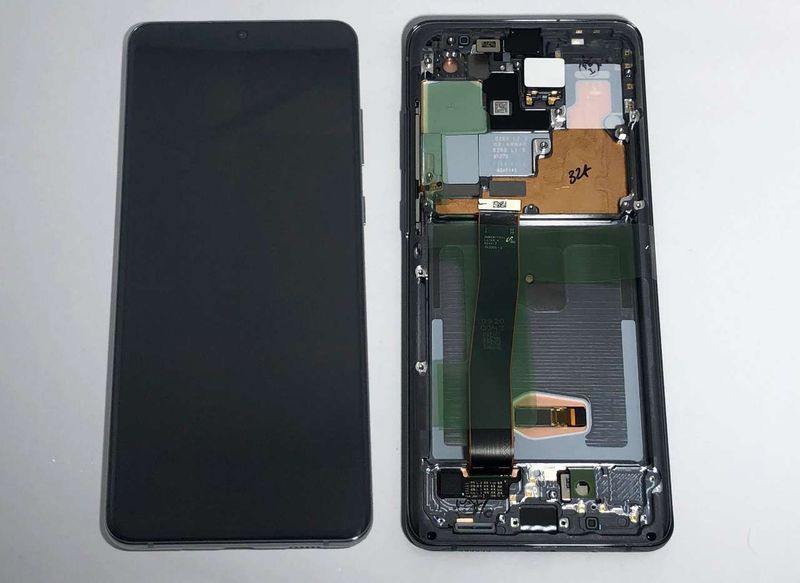 Pantalla Completa Samsung Galaxy S20 ULTRA SM-G988F 5G Gris (SIN CÁMRA FRONTAL)