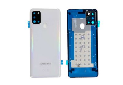 Tapa Batería Original Samsung Galaxy A21s SM-A217F Blanco