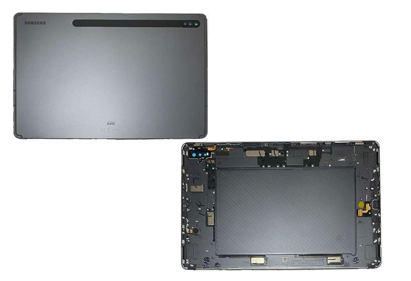 Carcasa Trasera Tapa Batería Original Samsung Galaxy Tab S7+ SM-T970 Negro