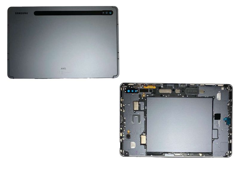 Carcasa Trasera Tapa Batería Samsung Galaxy Tab S7 SM-T870 Wifi Negro