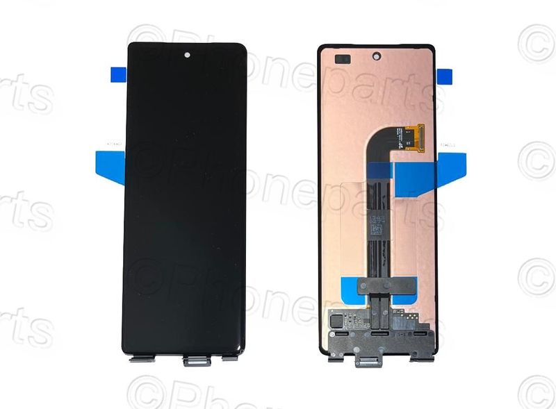 Pantalla Completa Exterior Samsung Galaxy Z Fold2 5G SM-F916 Negro